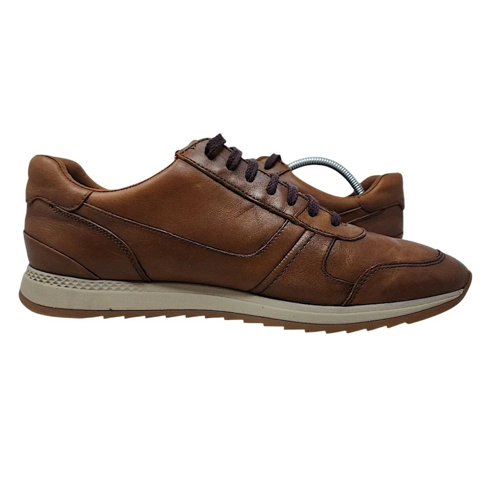 Timberland Sneakers 11 Mens Oxford Aerocore Brown Leather A23EV Low Top Shoes